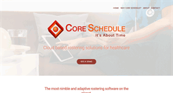 Desktop Screenshot of coreschedule.com